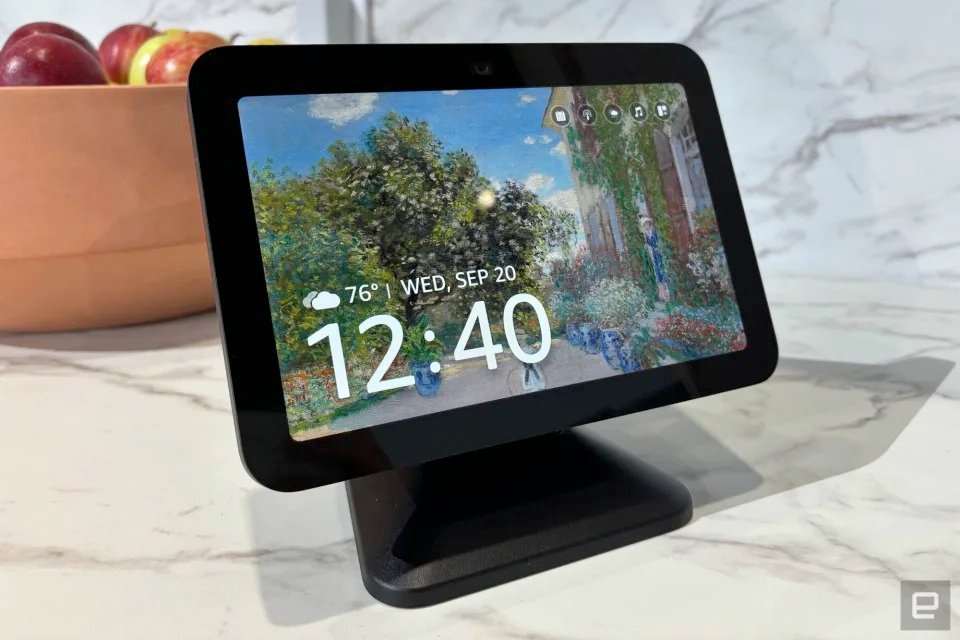 The 2023 Amazon Echo Show 8 is back down to its record-low price of 