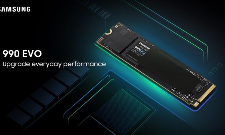 Samsung says its new 990 Evo SSD delivers improved performance and efficiency