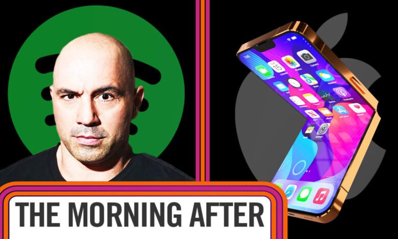 Foldable iPhone rumors, Rogan’s new Spotify deal and more