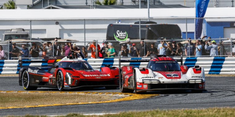 The 2024 Rolex 24 at Daytona put on very close racing for a record crowd