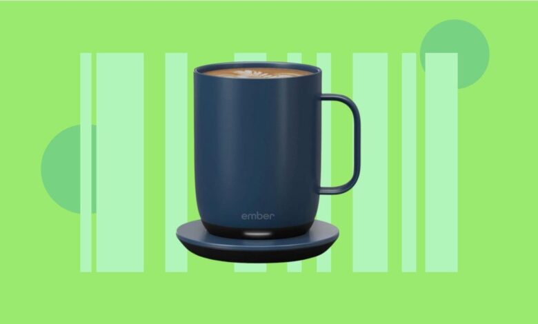 Never Drink Cold Coffee Again With  Off Ember’s Smart Mug 2 Today