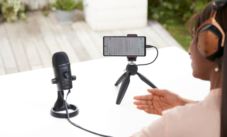 Roland’s mobile podcasting studio gives you a mic and streaming app for 0