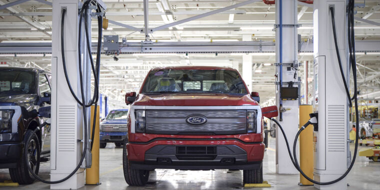 Ford cuts EV plans even as it becomes nation’s second-largest EV brand