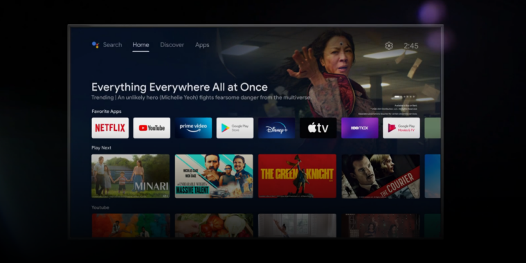 Android TV has access to your entire account—but Google is changing that