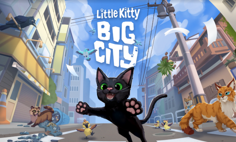 Cozy cat sim Little Kitty, Big City arrives for consoles and PCs on May 9