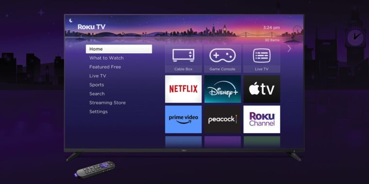 Roku OS home screen is getting video ads for the first time