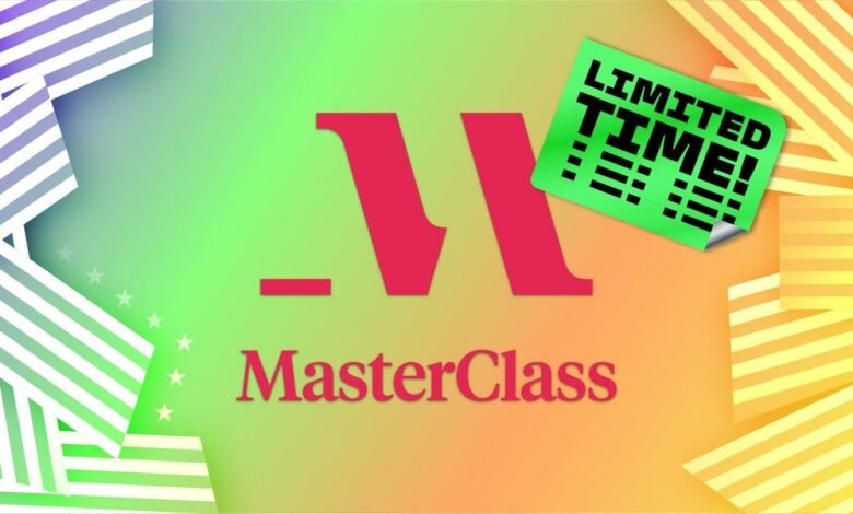 Last Chance to Save 40% Off Your MasterClass Subscription This Memorial Day