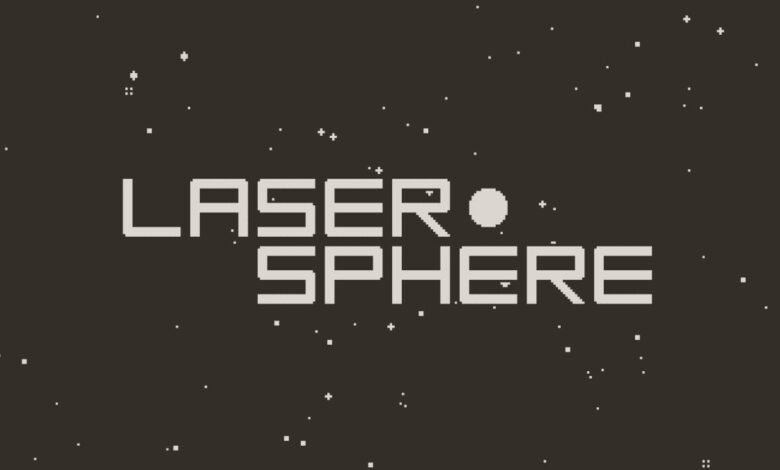 Laser Sphere uses Playdate’s crank to control a space laser, and I’m having a blast