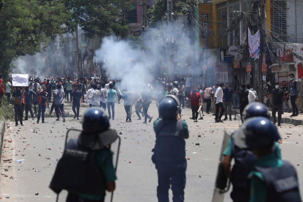 Bangladesh is experiencing a ‘near-total’ internet shutdown amid student protests