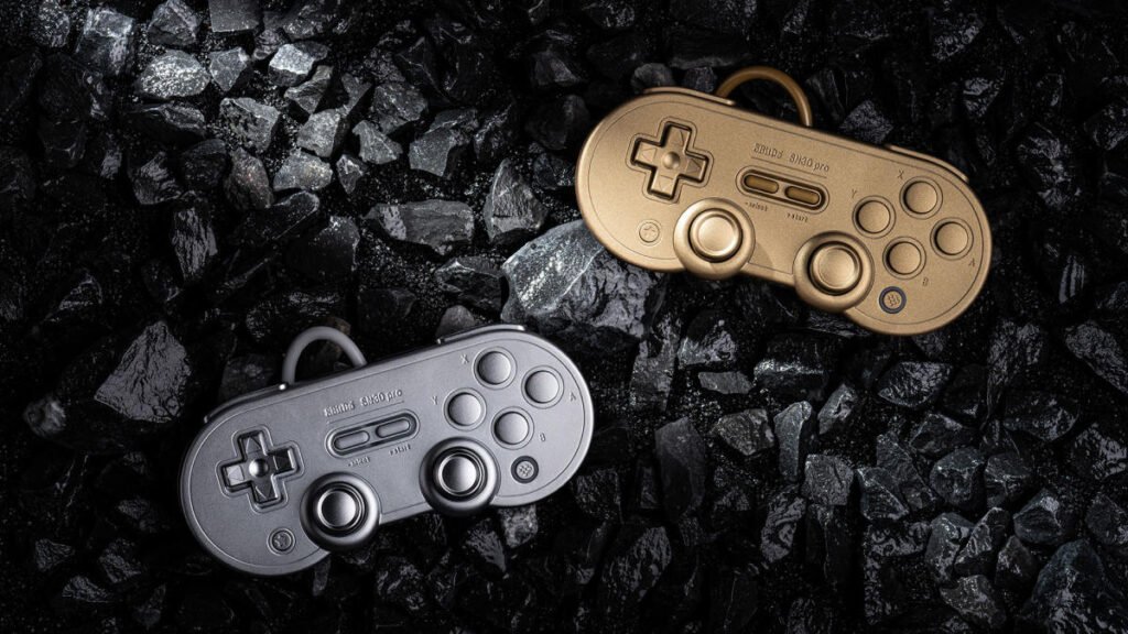 8BitDo marks its 11th anniversary with gold and silver metal controllers