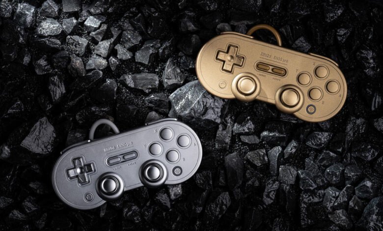 8BitDo marks its 11th anniversary with gold and silver metal controllers