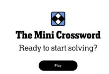 Today’s NYT Mini Crossword Answers for July 16