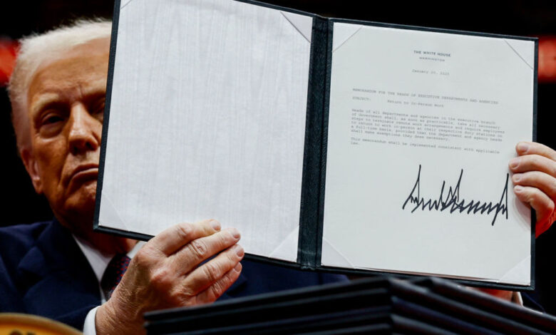 All federal agencies ordered to terminate remote work—ideally within 30 days All federal agencies ordered to terminate remote work—ideally within 30 days