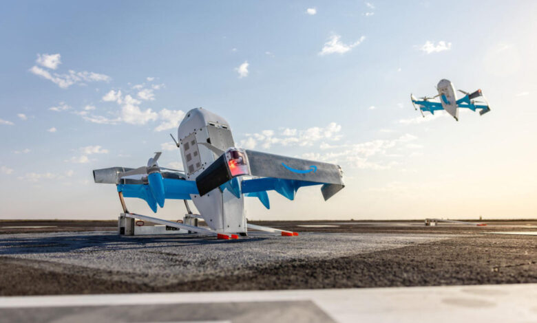 Amazon puts its drone deliveries on hold following two crash incidents Amazon puts its drone deliveries on hold following two crash incidents