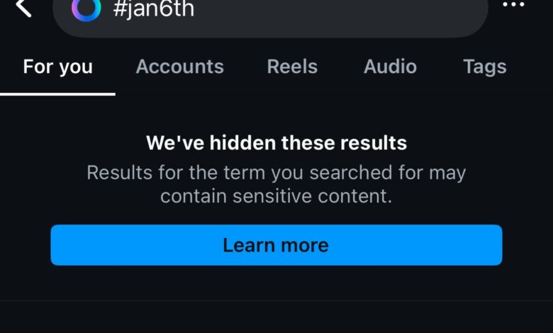 Instagram blocked searches for #democrats and other political hashtags Instagram blocked searches for #democrats and other political hashtags