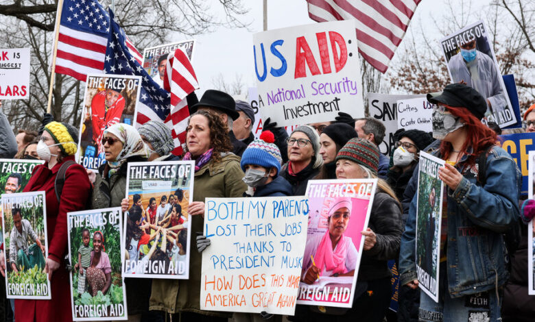 Right-Wing Crusade Against USAID Has Been Fueled by Falsehoods Right-Wing Crusade Against USAID Has Been Fueled by Falsehoods