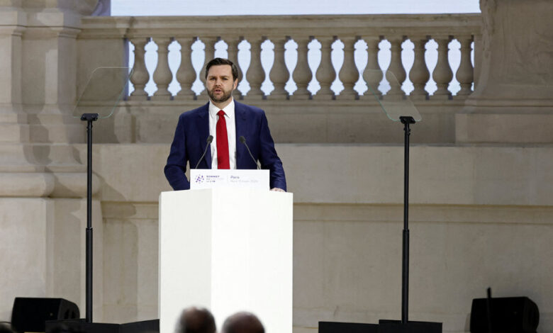Vance, in First Foreign Speech, Tells Europe That U.S. Will Dominate A.I. Vance, in First Foreign Speech, Tells Europe That U.S. Will Dominate A.I.