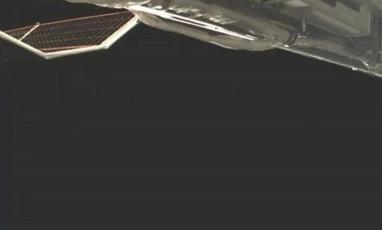 The secretive X-37B space plane snapped this picture of Earth from orbit The secretive X-37B space plane snapped this picture of Earth from orbit