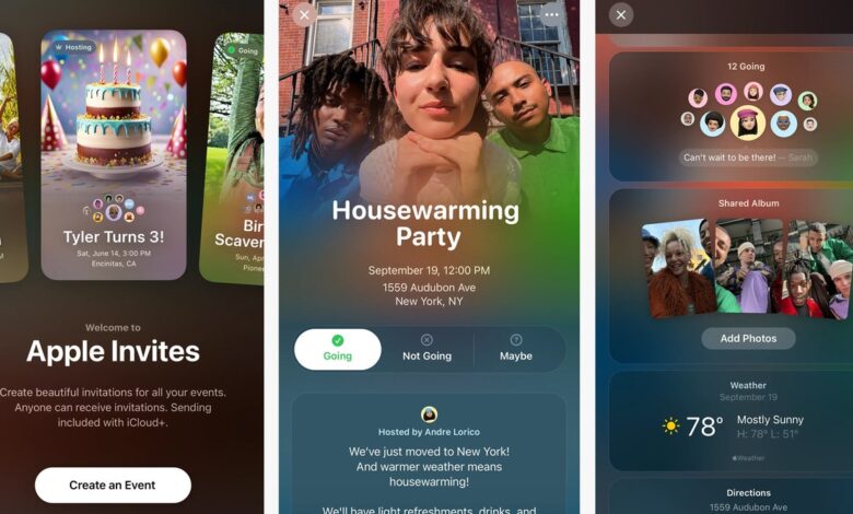 Apple’s Invites App Requires an iCloud+ Subscription to Host an Event Apple’s Invites App Requires an iCloud+ Subscription to Host an Event