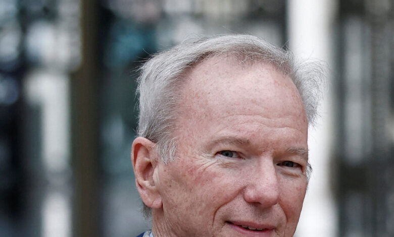 Eric Schmidt Joins Relativity Space as C.E.O. Eric Schmidt Joins Relativity Space as C.E.O.