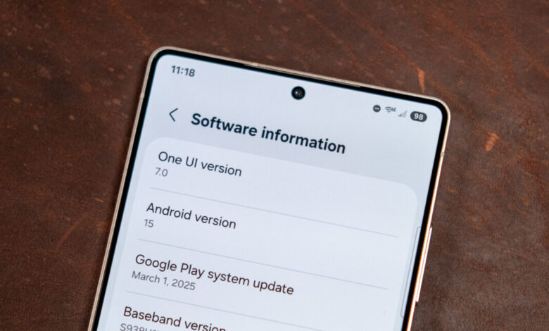 Samsung’s Android 15 update has been halted Samsung’s Android 15 update has been halted
