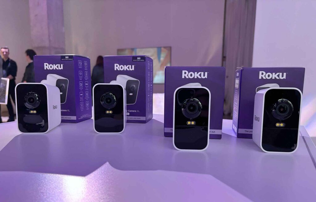Roku unveils two new battery-powered security cameras