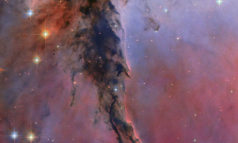 Celebrate the 35th anniversary of the Hubble Space Telescope with a gigantic tower of gas and dust Celebrate the 35th anniversary of the Hubble Space Telescope with a gigantic tower of gas and dust