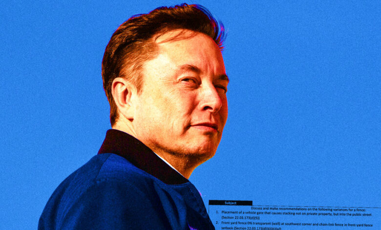 Elon Musk, His 16-Foot Wall and the Feud With His Texas Neighbors Elon Musk, His 16-Foot Wall and the Feud With His Texas Neighbors