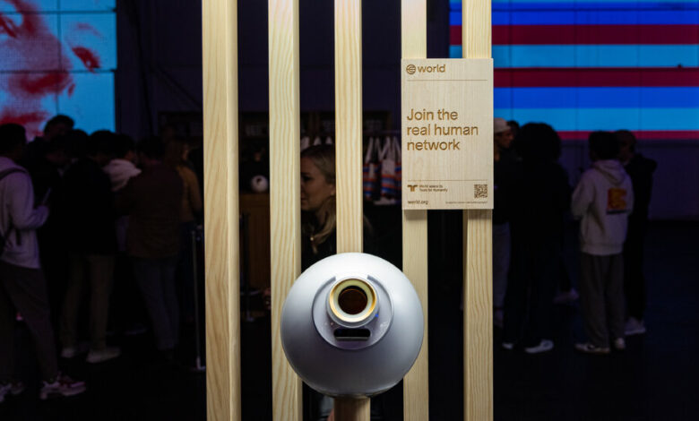 Sam Altman’s Start-Up Launches Eye-Scanning Crypto Orbs in the U.S. Sam Altman’s Start-Up Launches Eye-Scanning Crypto Orbs in the U.S.