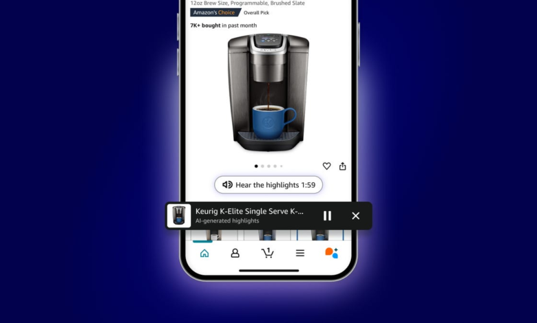 Amazon Shopping App Tries Out AI Audio Summaries To Ease Your Shopping Research Amazon Shopping App Tries Out AI Audio Summaries To Ease Your Shopping Research