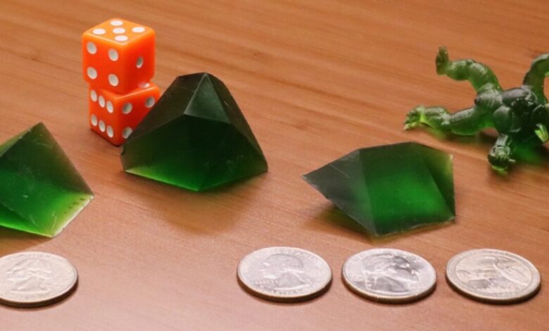 Your next gaming dice could be shaped like a dragon or armadillo Your next gaming dice could be shaped like a dragon or armadillo