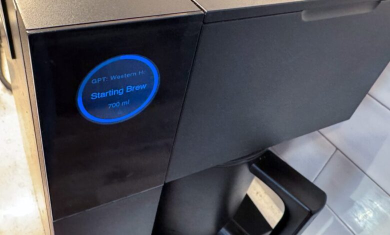 The tinkerers who opened up a fancy coffee maker to AI brewing The tinkerers who opened up a fancy coffee maker to AI brewing