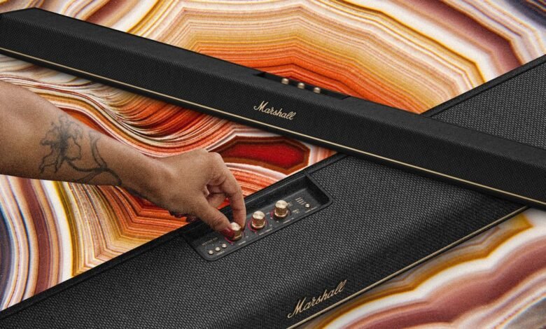 Marshall Takes On Sonos With Its First Soundbar Marshall Takes On Sonos With Its First Soundbar