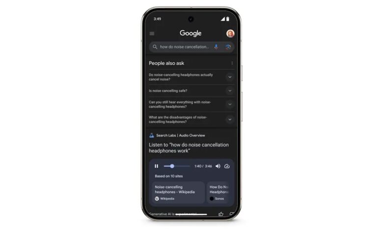 Google Search uses AI-generated podcast hosts to answer your questions Google Search uses AI-generated podcast hosts to answer your questions