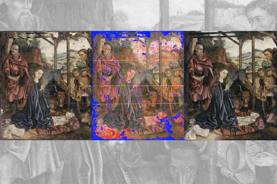 MIT student prints AI polymer masks to restore paintings in hours