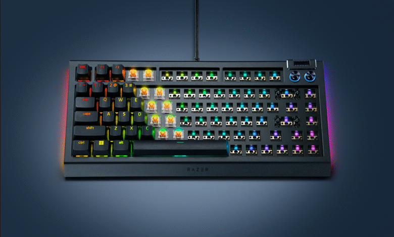 Razer launches its first barebones mechanical keyboard Razer launches its first barebones mechanical keyboard