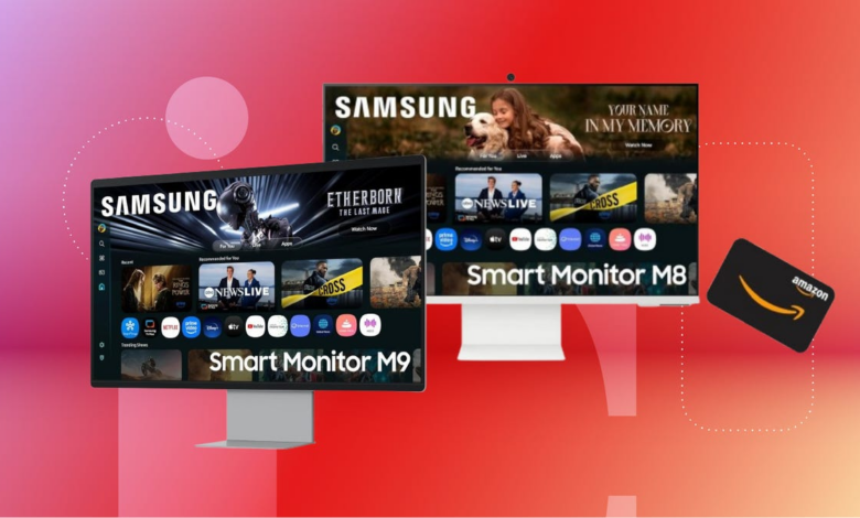 Get Up to 0 in Gift Cards When You Pre-Order a Samsung Smart Monitor Get Up to 0 in Gift Cards When You Pre-Order a Samsung Smart Monitor