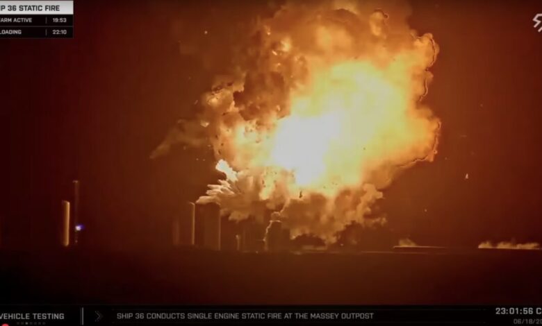 SpaceX’s next Starship just blew up on its test stand in South Texas SpaceX’s next Starship just blew up on its test stand in South Texas