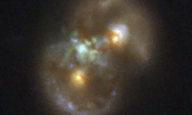 Webb spots ‘Infinity Galaxy’ that sheds light on black hole formation Webb spots ‘Infinity Galaxy’ that sheds light on black hole formation