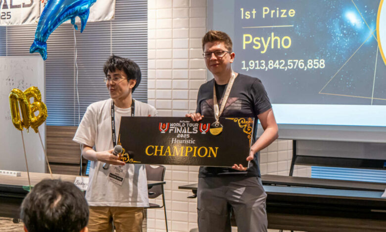 Exhausted man defeats AI model in world coding championship