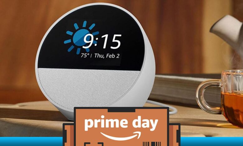 Amazon’s Echo Spot is on sale for only for Prime Day Amazon’s Echo Spot is on sale for only for Prime Day