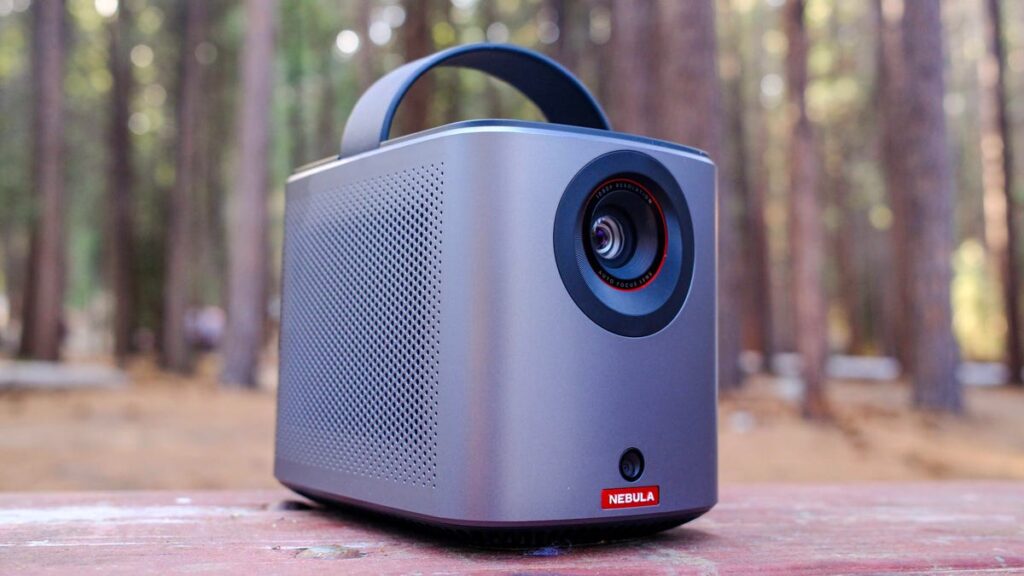 My Secret Weapon for Camping Is This Portable Projector That’s 22% Off