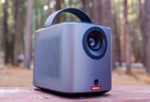 My Secret Weapon for Camping Is This Portable Projector That’s 22% Off