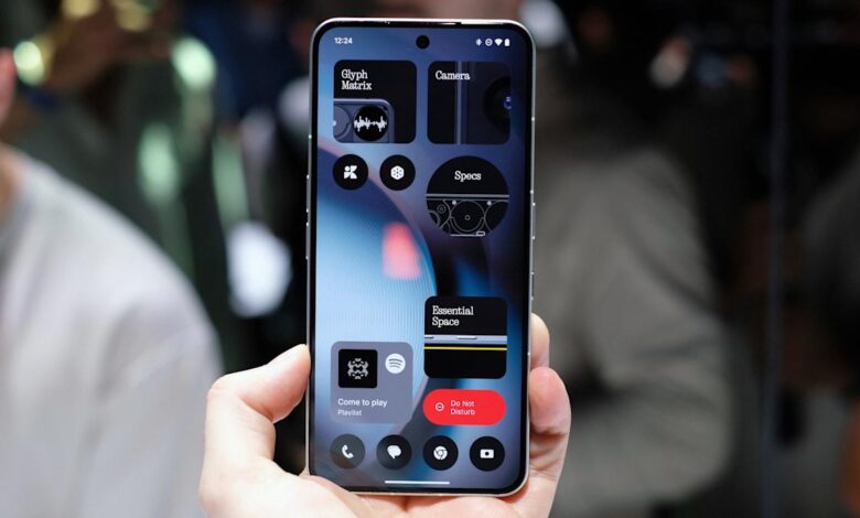 A tiny, playful dot-matrix screen in the company’s most expensive phone yet A tiny, playful dot-matrix screen in the company’s most expensive phone yet