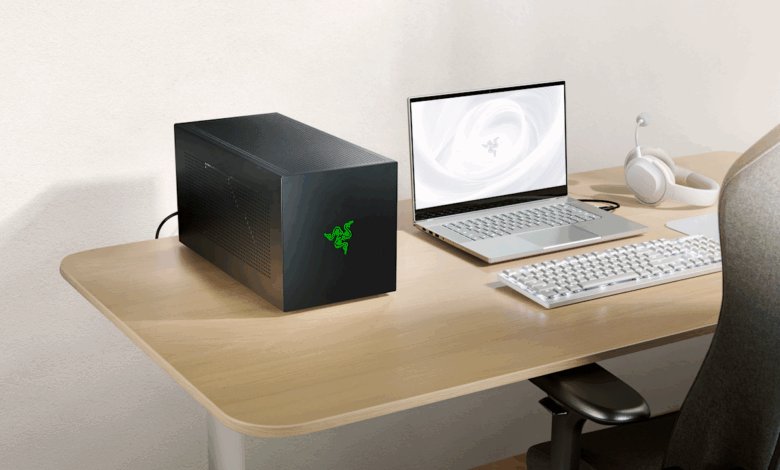 Razer revives its eGPU line with a Thunderbolt 5 dock Razer revives its eGPU line with a Thunderbolt 5 dock