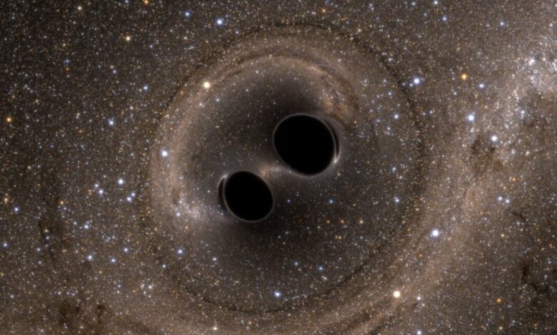 Merger of two massive black holes is one for the record books Merger of two massive black holes is one for the record books